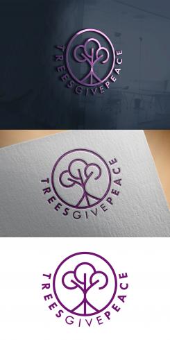 Logo & stationery # 1034602 for Treesgivepeace contest