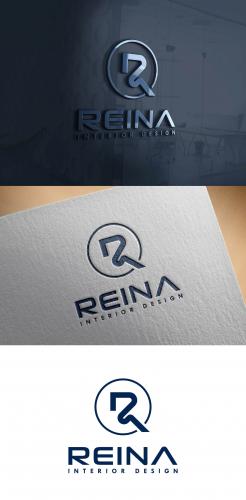 Logo & stationery # 1235439 for Logo for interior design  Reina  stam en staal  contest