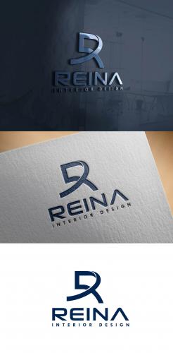 Logo & stationery # 1235442 for Logo for interior design  Reina  stam en staal  contest