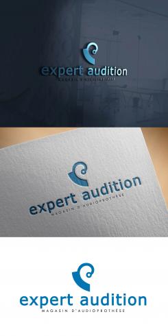 Logo & stationery # 968099 for audioprosthesis store   Expert audition   contest