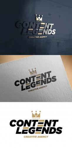 Logo & stationery # 1217290 for Rebranding logo and identity for Creative Agency Content Legends contest