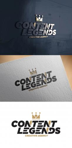 Logo & stationery # 1221514 for Rebranding logo and identity for Creative Agency Content Legends contest