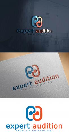 Logo & stationery # 968111 for audioprosthesis store   Expert audition   contest