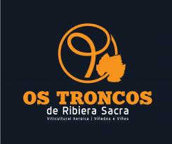 Logo & Huisstijl # 1077058 voor Huisstijl    logo met ballen en uitstraling  Os Troncos de Ribeira Sacra  Viticultural heroica   Vinedos e Vinos wedstrijd