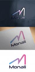 Logo & stationery # 1269570 for Logo  Slogan and page background for Monali contest