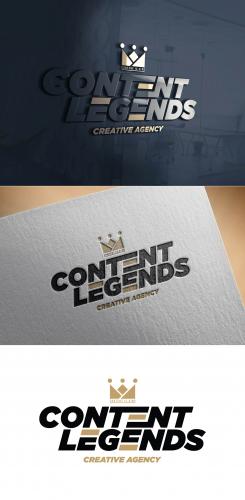 Logo & stationery # 1219025 for Rebranding logo and identity for Creative Agency Content Legends contest