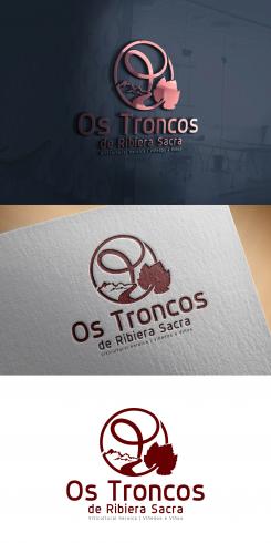 Logo & Huisstijl # 1070869 voor Huisstijl    logo met ballen en uitstraling  Os Troncos de Ribeira Sacra  Viticultural heroica   Vinedos e Vinos wedstrijd