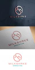 Logo & stationery # 1105379 for Wanted  Nice logo for marketing agency  Milkshake marketing contest