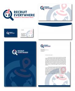 Logo & stationery # 937353 for Logo and identity examples for an online recruitment platform (startup) contest