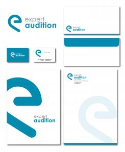 Logo & stationery # 958221 for audioprosthesis store   Expert audition   contest