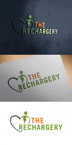 Logo & Huisstijl # 1109202 voor Ontwerp een pakkend logo voor The Rechargery  vitaliteitsontwikkeling vanuit hoofd  hart en lijf wedstrijd