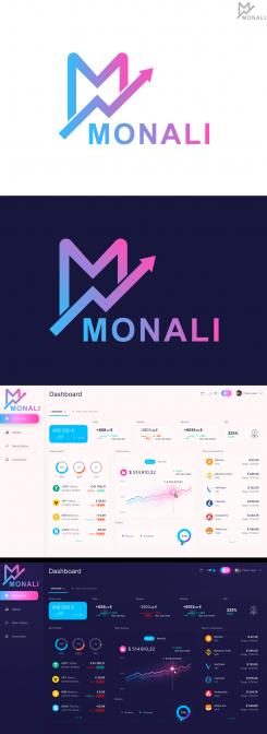 Logo & stationery # 1269450 for Logo  Slogan and page background for Monali contest