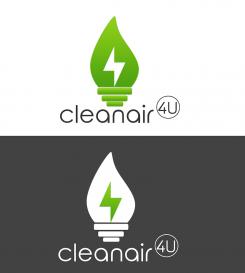 Logo & Huisstijl # 1133319 voor cleanair4u nl Logo   Huisstijl voor webwinkel met UVC Lampen wedstrijd