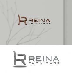 Logo & stationery # 1234071 for Logo for interior design  Reina  stam en staal  contest