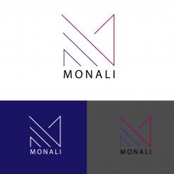 Logo & stationery # 1268298 for Logo  Slogan and page background for Monali contest