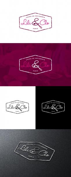 Logo & stationery # 909224 for "Very frenchy and girly chic" pastry class contest