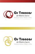 Logo & Huisstijl # 1075283 voor Huisstijl    logo met ballen en uitstraling  Os Troncos de Ribeira Sacra  Viticultural heroica   Vinedos e Vinos wedstrijd