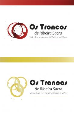 Logo & Huisstijl # 1075283 voor Huisstijl    logo met ballen en uitstraling  Os Troncos de Ribeira Sacra  Viticultural heroica   Vinedos e Vinos wedstrijd