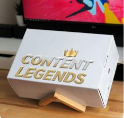 Logo & Huisstijl # 1219646 voor Rebranding van logo en huisstijl voor creatief bureau Content Legends wedstrijd