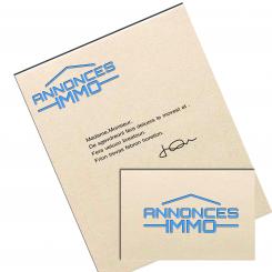 Logo & stationery # 1204546 for Annonces Immo contest
