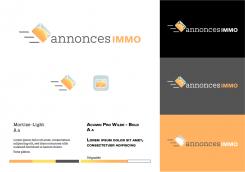 Logo & stationery # 1205489 for Annonces Immo contest