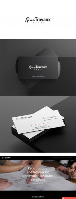 Logo & stationery # 1121832 for Renotravaux contest