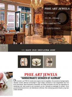 Webpagina design # 847089 voor Ontwerp nieuwe website voor luxe handgemaakte sieraden wedstrijd