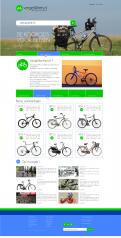 Webpagina design # 330960 voor Coolste en meest pakkende homepage voor een fiets vergelijksite wedstrijd