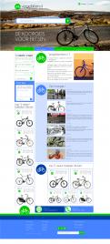 Webpagina design # 330972 voor Coolste en meest pakkende homepage voor een fiets vergelijksite wedstrijd