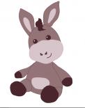 Illustration, drawing, fashion print # 217325 for Basti a cute donkey contest