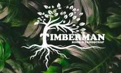 Visitekaartje # 1056044 voor Timberman Boom   Landschap wedstrijd