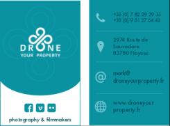 Illustration, drawing, fashion print # 636182 for Hip businesscard Drone your Property - photography & filmmakers contest