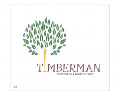 Visitekaartje # 1055125 voor Timberman Boom   Landschap wedstrijd