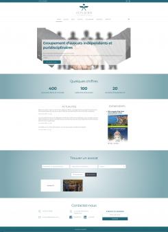 Website design # 1026997 for new web site ALTA JURIS INTERNATIONAL www altajuris com contest