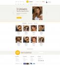 Website design # 614211 voor Site internet ecommerce dans la beauté capillaire wedstrijd