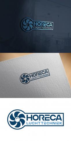 Website design # 1250943 voor Logo en huisstijl voor een Luchttechniekbedrijf gespecialiseerd in de Horeca Branche wedstrijd
