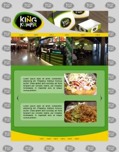 Website design # 178533 voor KING Kumpir website challenge wedstrijd