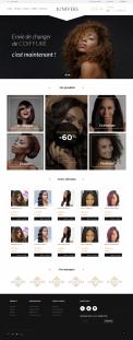 Website design # 615388 for Site internet ecommerce dans la beauté capillaire contest