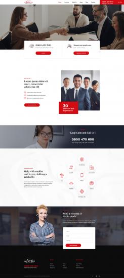Website Design   # 1283614 für WordPress Homepage for Austria Helpline Wettbewerb