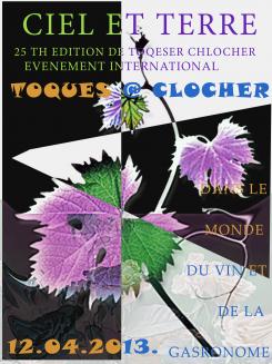 Flyer, tickets # 213381 for Poster  for the 25th edition of Toques and Clochers - International event in the world of wine and gastronomy contest