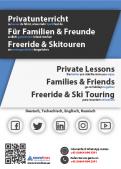 Flyer, Eintrittskarte  # 1246789 für Entwerfen Sie ein exklusiven Flyer fur eine  Skischule mit Konzentration auf Privatunterricht  Wettbewerb