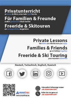 Flyer, tickets # 1246789 for Design an exclusive flyer for a ski school that focuses on private lessons  contest