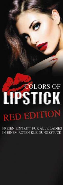 Flyer, Eintrittskarte, Einladung  # 384883 für Event: Colors of Lipstick Wettbewerb