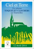 Flyer, tickets # 209693 for Poster  for the 25th edition of Toques and Clochers - International event in the world of wine and gastronomy contest