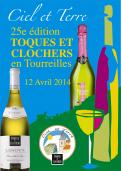 Flyer, tickets # 209955 for Poster  for the 25th edition of Toques and Clochers - International event in the world of wine and gastronomy contest