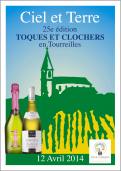 Flyer, tickets # 209957 for Poster  for the 25th edition of Toques and Clochers - International event in the world of wine and gastronomy contest