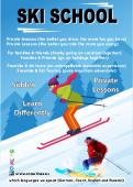 Flyer, Eintrittskarte  # 1245792 für Entwerfen Sie ein exklusiven Flyer fur eine  Skischule mit Konzentration auf Privatunterricht  Wettbewerb