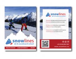 Flyer, tickets # 1242537 for Design an exclusive flyer for a ski school that focuses on private lessons  contest