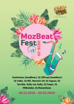 Flyer, tickets # 1012703 for MozBeat Fest 2019 2020 contest