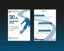 Flyer, Eintrittskarte  # 1244786 für Entwerfen Sie ein exklusiven Flyer fur eine  Skischule mit Konzentration auf Privatunterricht  Wettbewerb